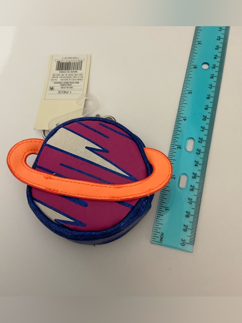 Cat & Jack Planet Coin Purse Keychain - Picture 7 of 7